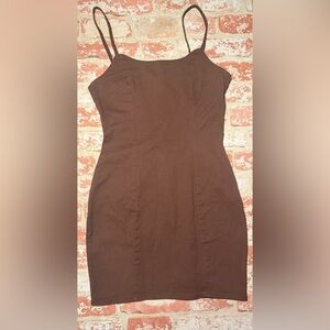 Thin Strap Mini Dress